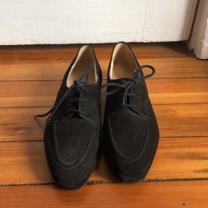 Nine West Space Lace Up Flats